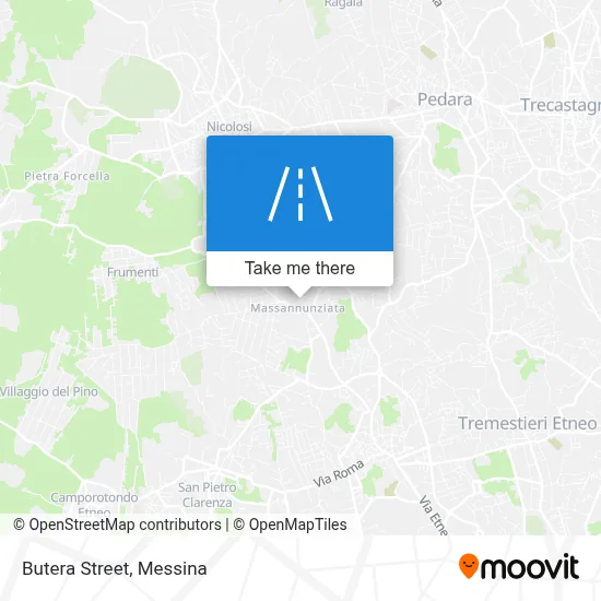 Butera Street map