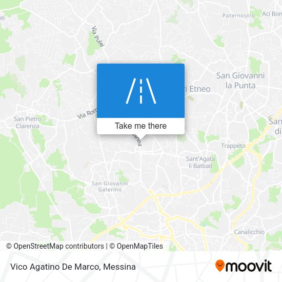 Vico Agatino De Marco map