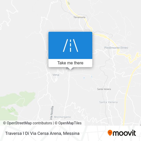 Traversa I Di Via Cersa Arena map