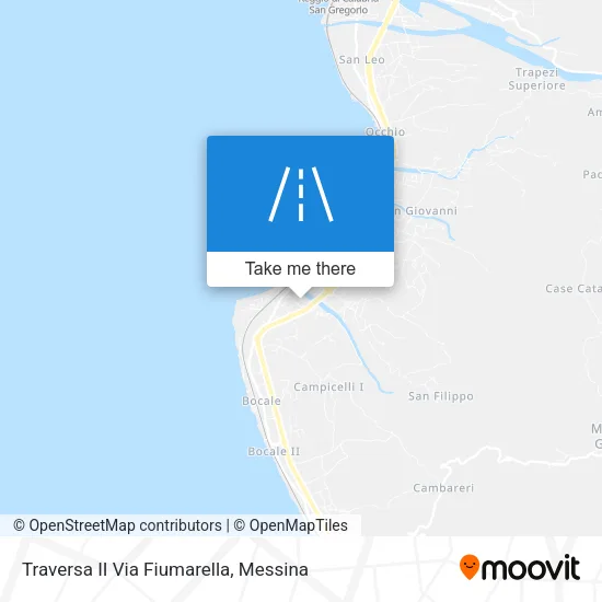 Traversa II Fiumarella Street map