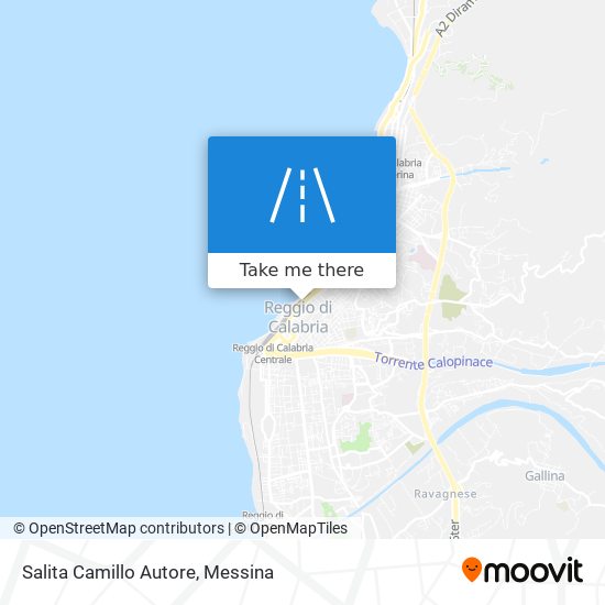 Salita Camillo Autore map