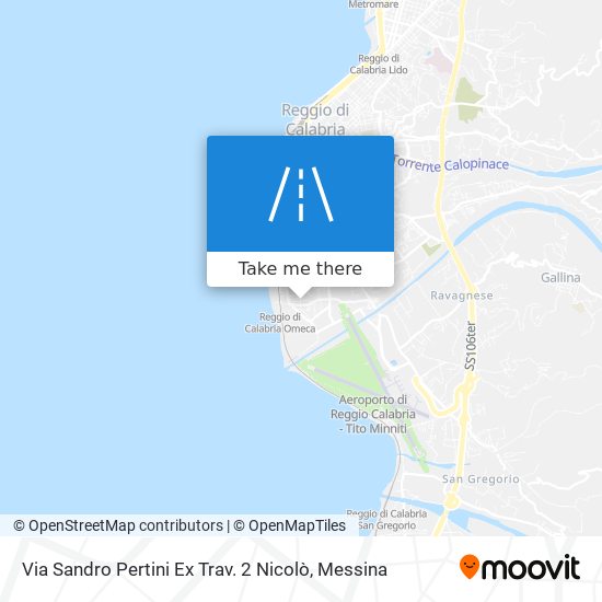 Via Sandro Pertini Ex Trav. 2 Nicolò map