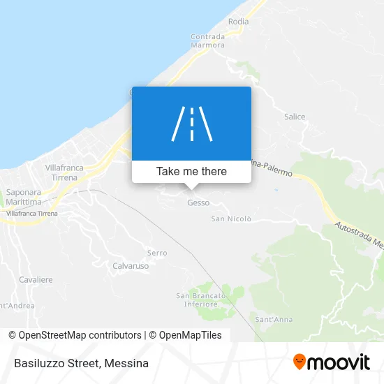 Basiluzzo Street map