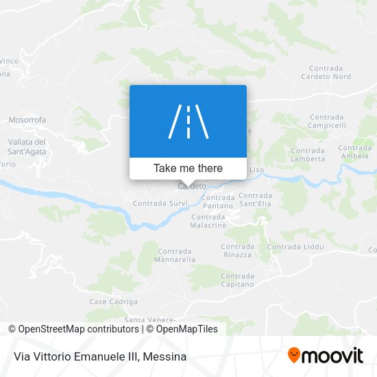 Via Vittorio Emanuele III map