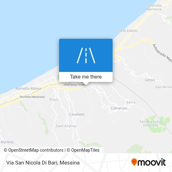 Via San Nicola Di Bari map