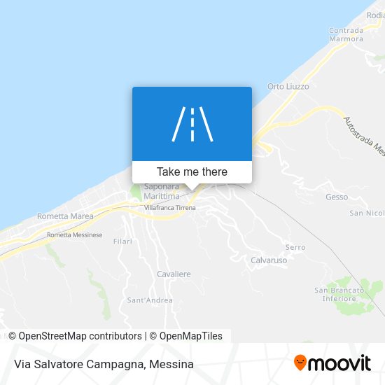Via Salvatore Campagna map