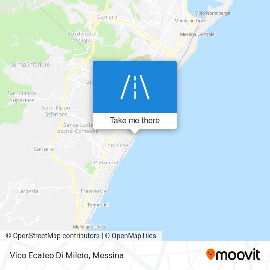 Vico Ecateo Di Mileto map
