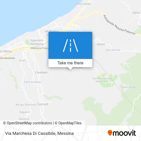 Via Marchesa Di Cassibile map