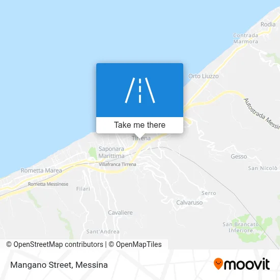 Mangano Street map