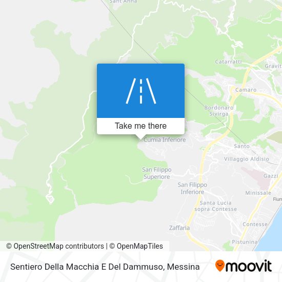 Sentiero Della Macchia E Del Dammuso map