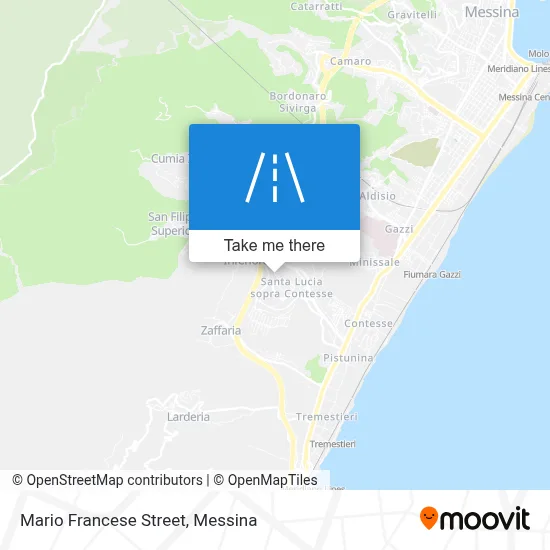 Mario Francese Street map