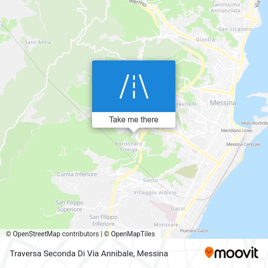 Traversa Seconda Di Via Annibale map
