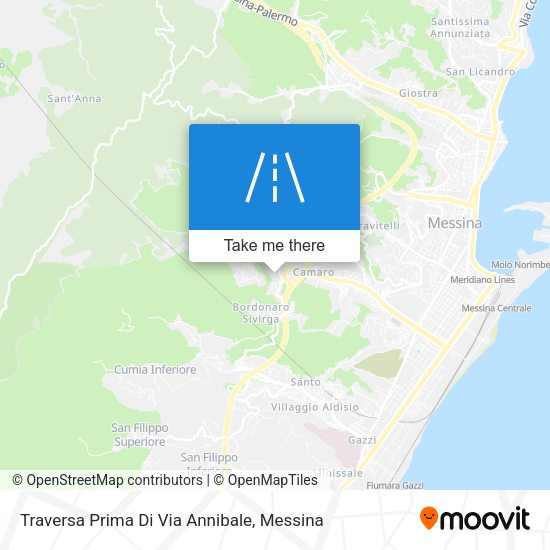 Traversa Prima Di Via Annibale map