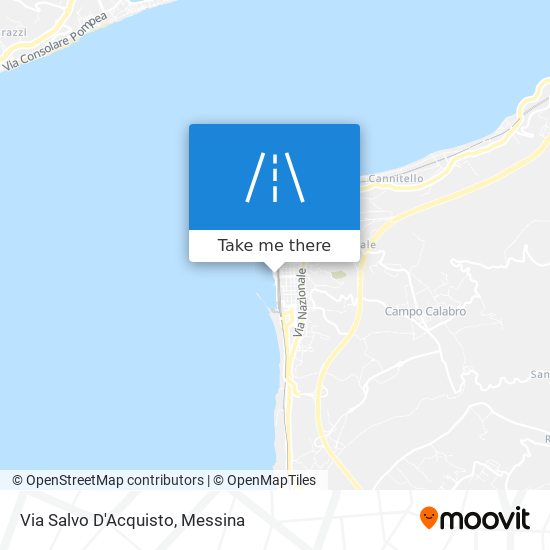 Via Salvo D'Acquisto map
