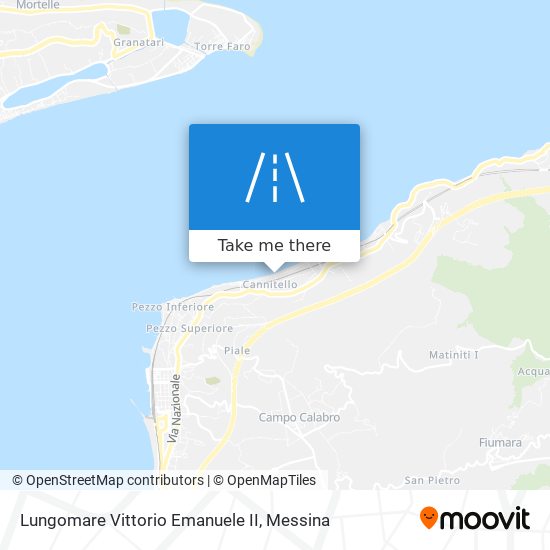 Lungomare Vittorio Emanuele II map