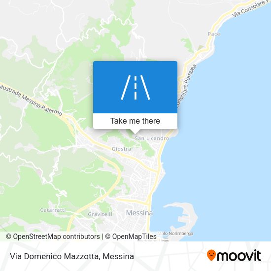 Via Domenico Mazzotta map