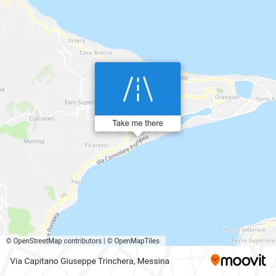 Captain Giuseppe Trinchera Street map