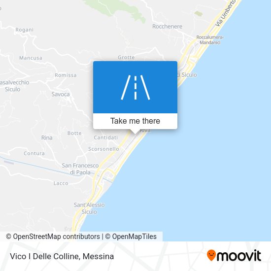 Vico I Delle Colline map