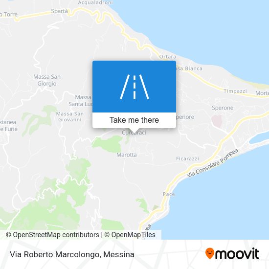 Via Roberto Marcolongo map