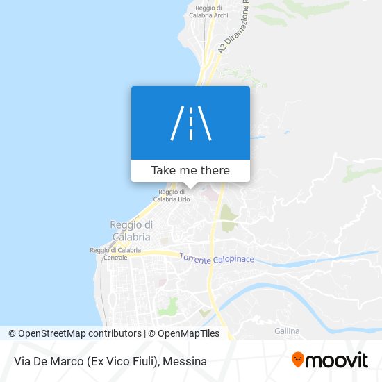 Via De Marco (Ex Vico Fiuli) map