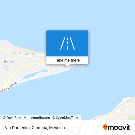 Via Domenico Giardina map