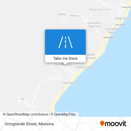 Ortogrande Street map