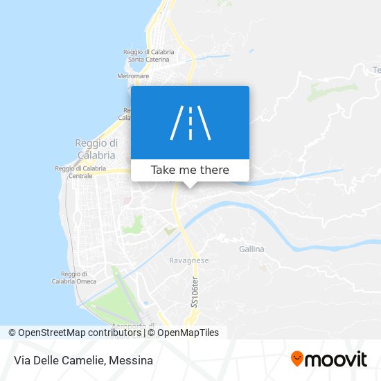 Via Delle Camelie map