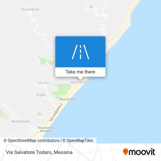 Via Salvatore Todaro map