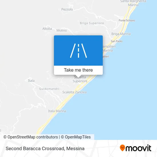 Second Baracca Crossroad map