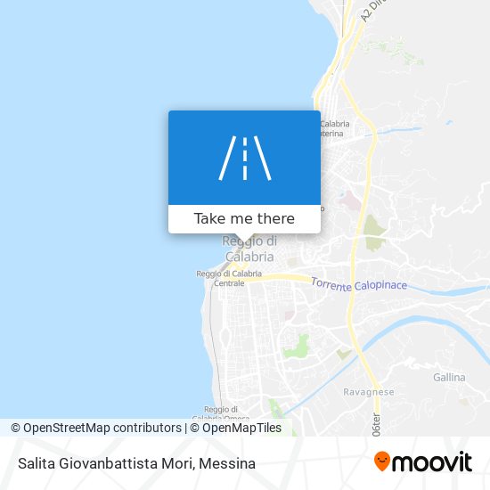 Salita Giovanbattista Mori map