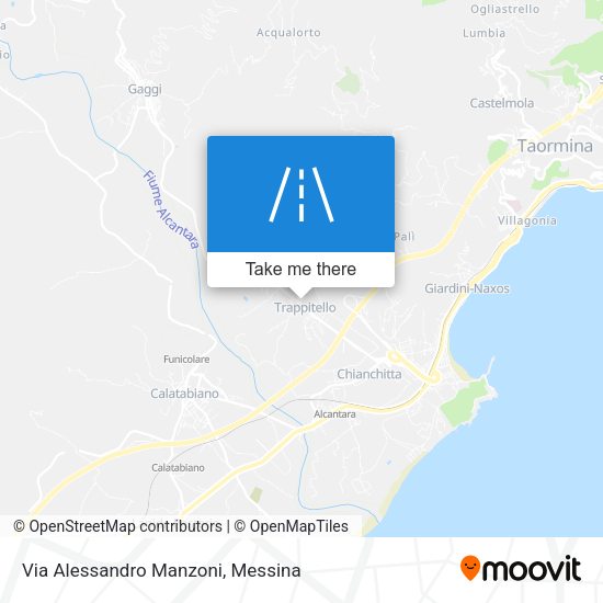 Via Alessandro Manzoni map