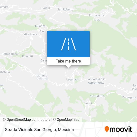 Strada Vicinale San Giorgio map