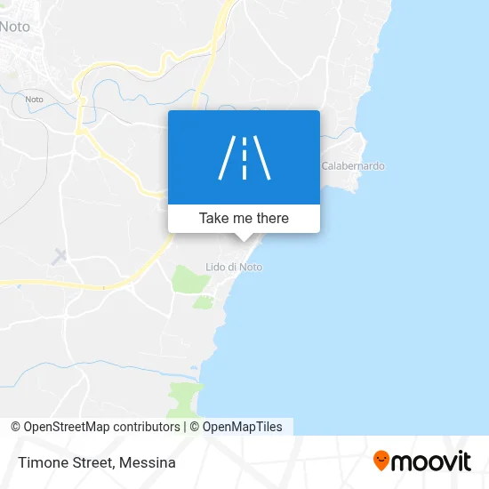 Timone Street map