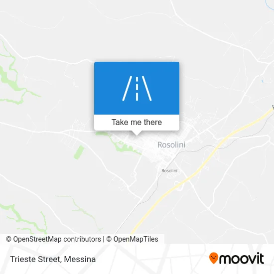 Trieste Street map