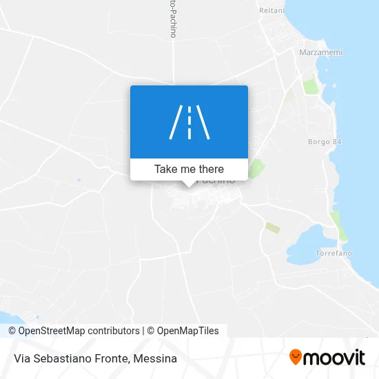 Via Sebastiano Fronte map