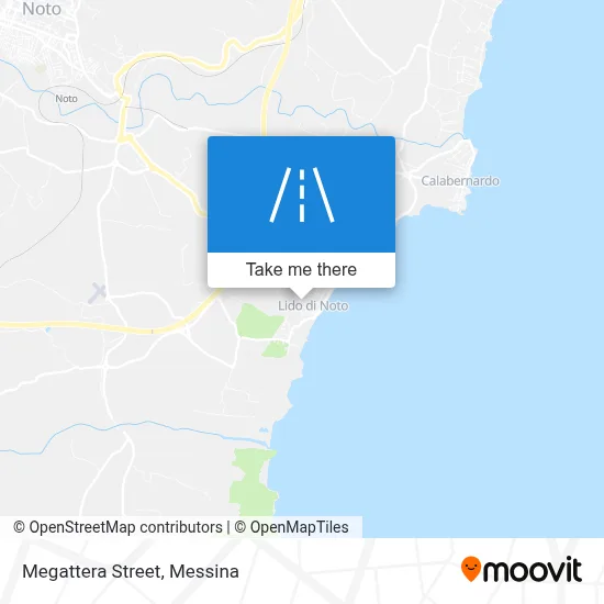 Megattera Street map