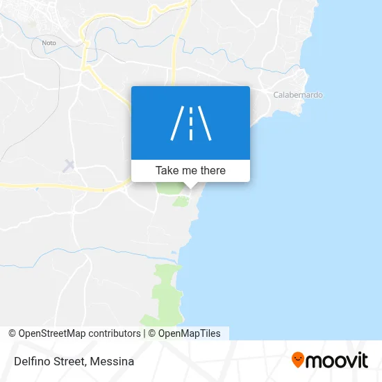 Delfino Street map