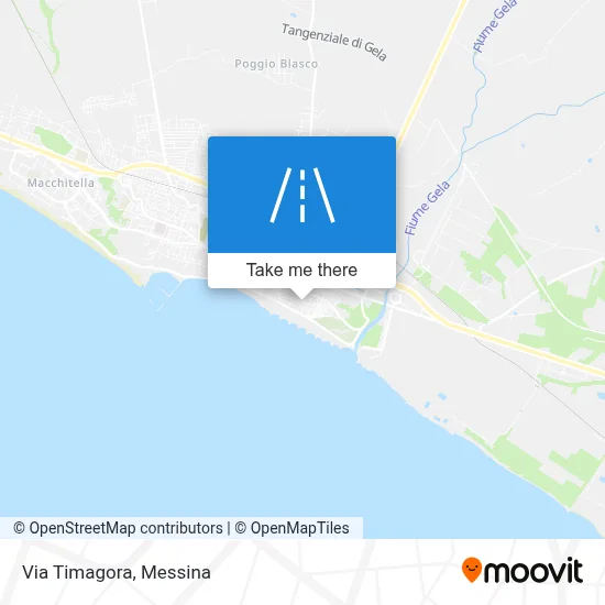 Via Timagora map