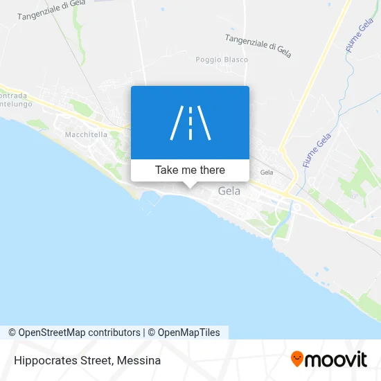 Hippocrates Street map