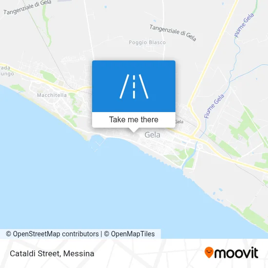 Cataldi Street map