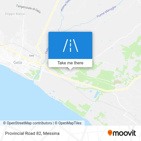 Provincial Road 82 map