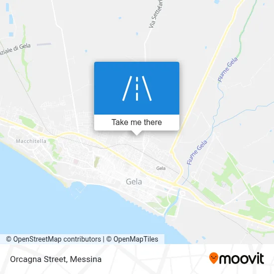 Orcagna Street map