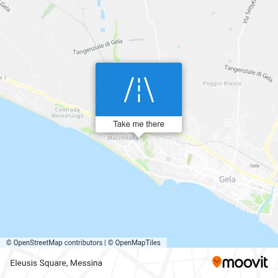 Eleusis Square map