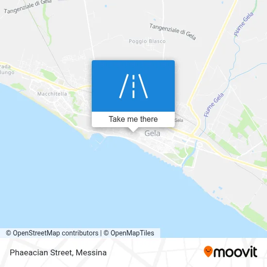 Phaeacian Street map