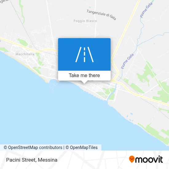 Pacini Street map