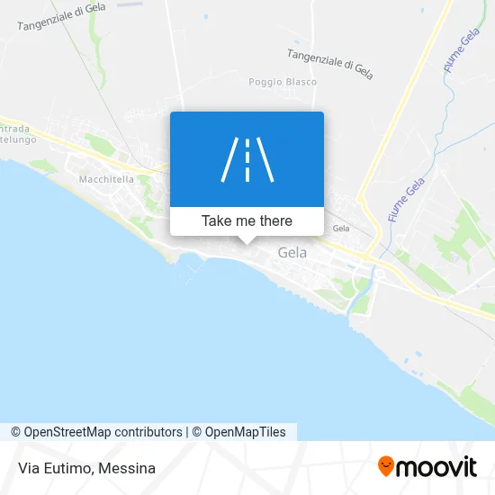 Via Eutimo map