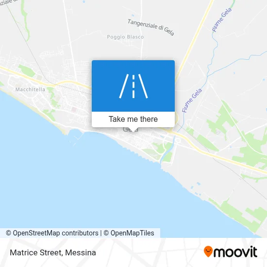 Matrice Street map