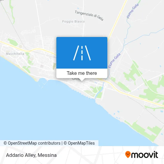 Addario Alley map