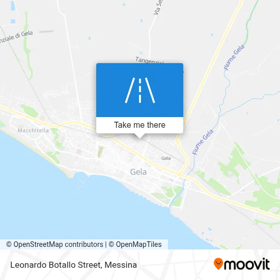 Leonardo Botallo Street map