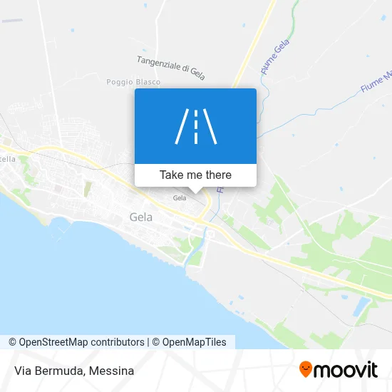 Via Bermuda map